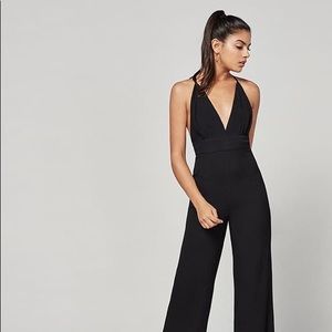 Reformation patton jumpsuit-Black size 4